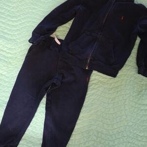 Polo by Ralph Lauren Kids Dark Blue Jogger Set
